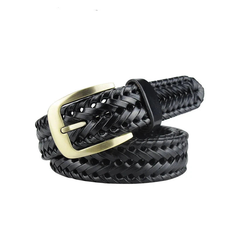 ceinture homme tressee