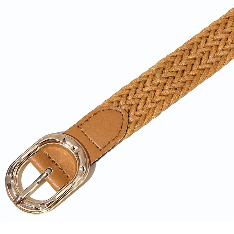 ceinture tressée femme