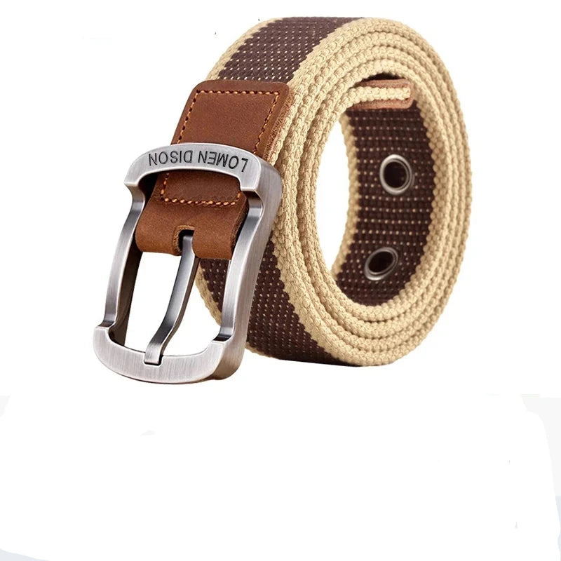 ceinture homme tissu