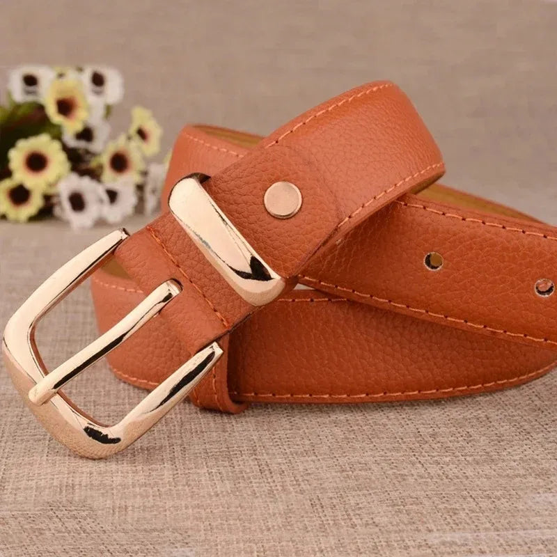 ceinture beige femme