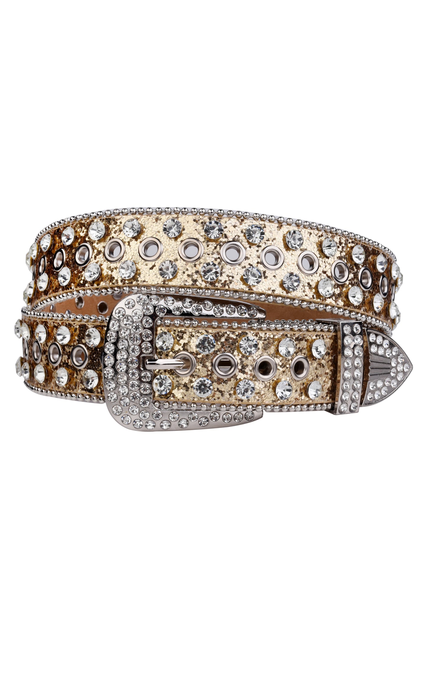 ceinture argentée