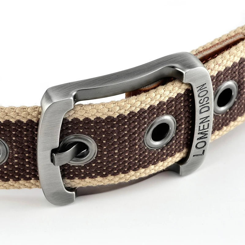 ceinture homme tissu