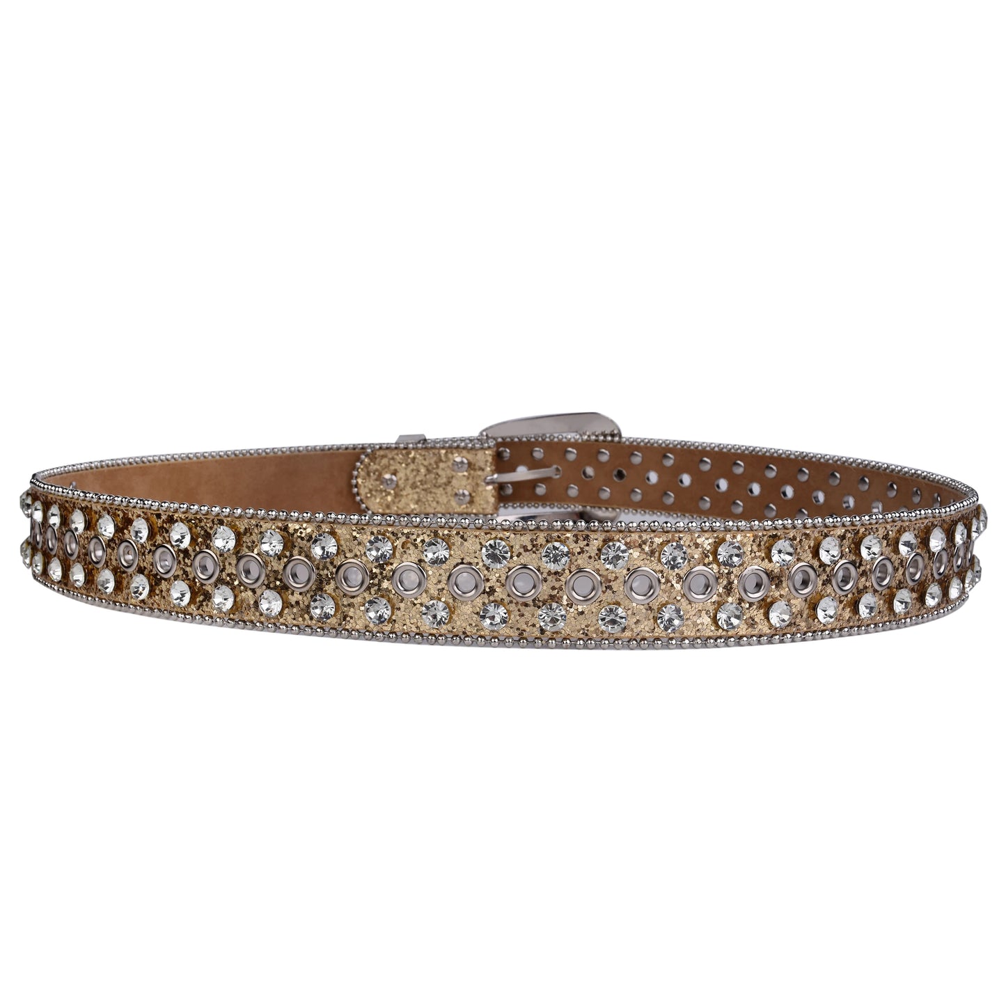 ceinture argentée