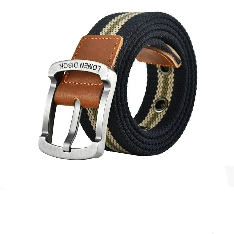ceinture homme tissu