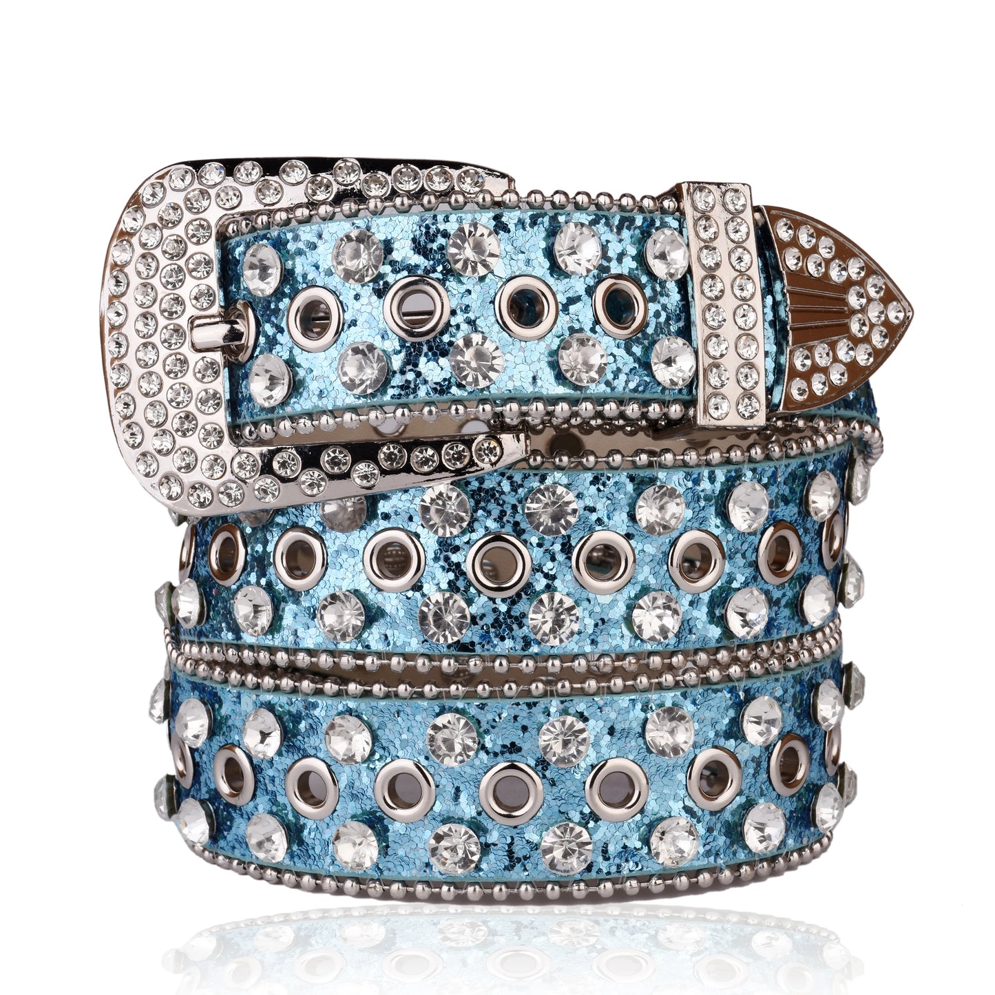 ceinture argentée