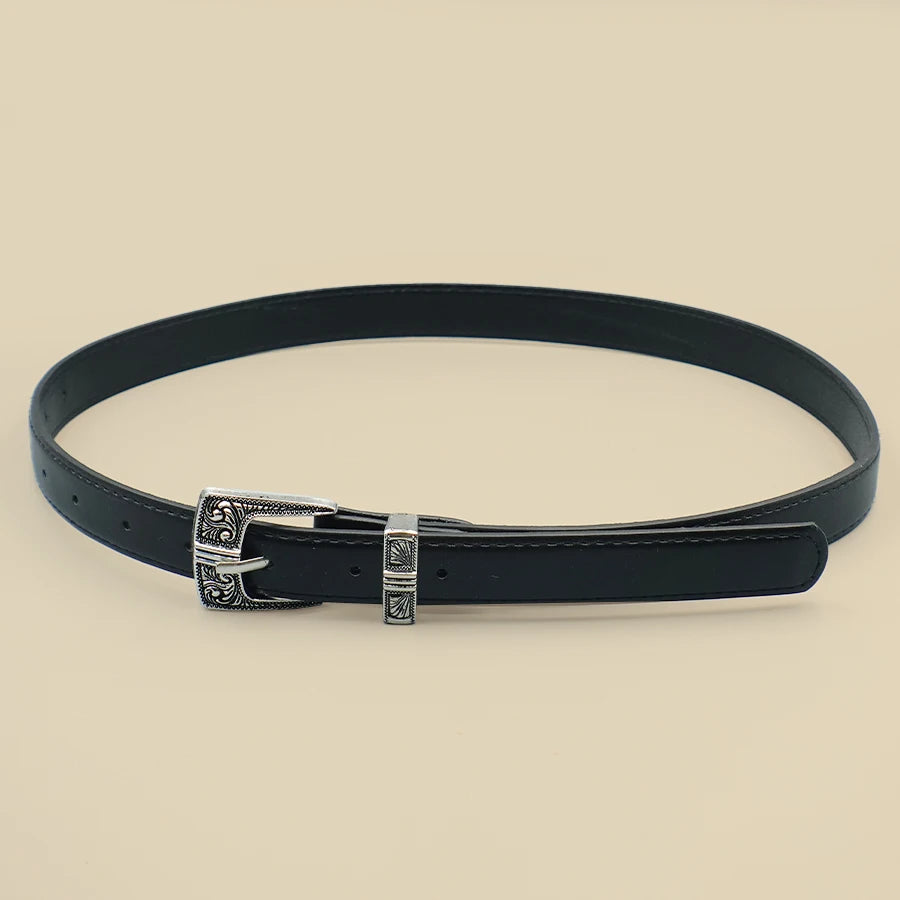 ceinture femme noir