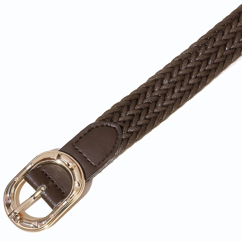 ceinture tressée femme