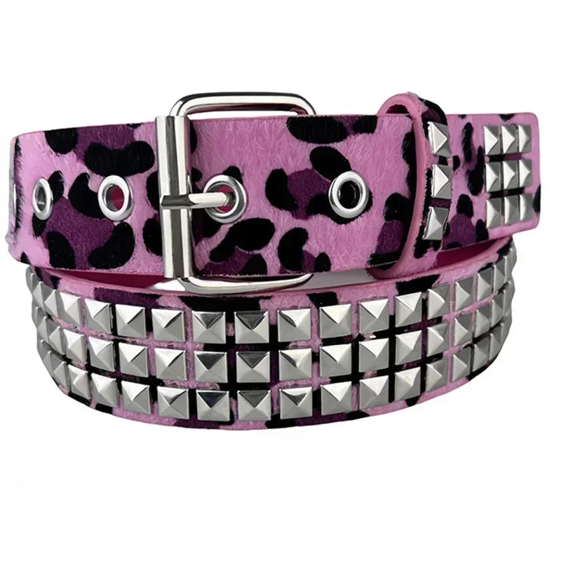 ceinture femme léopard