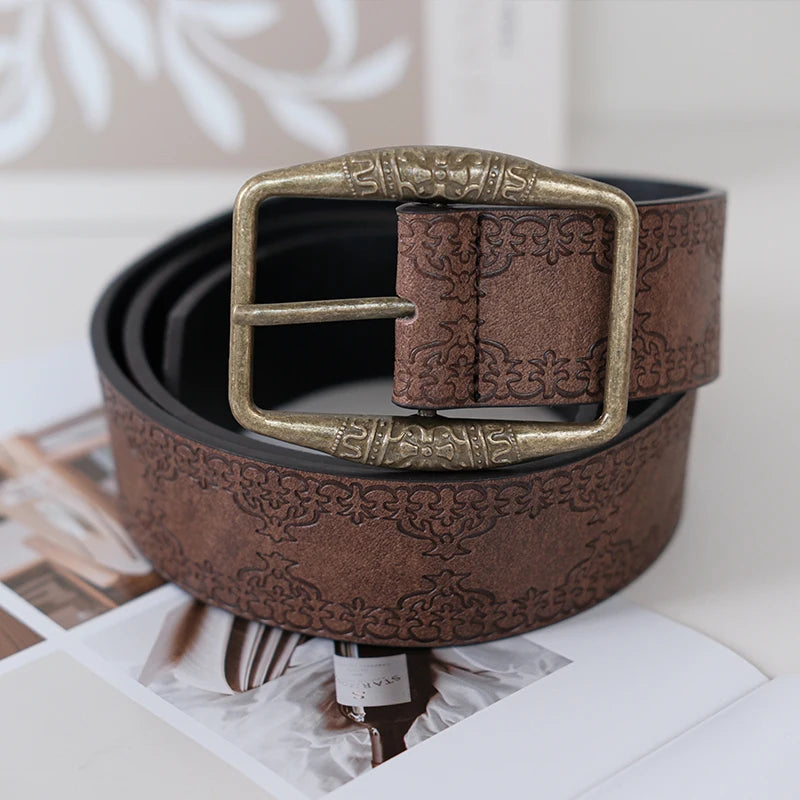ceinture femme marron