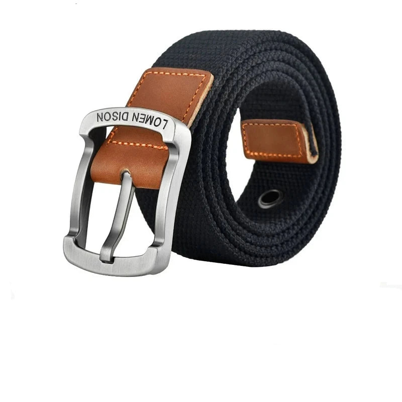 ceinture homme tissu