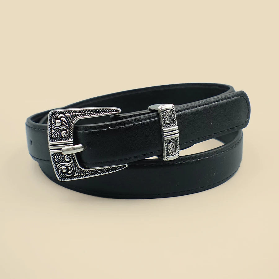 ceinture femme noir