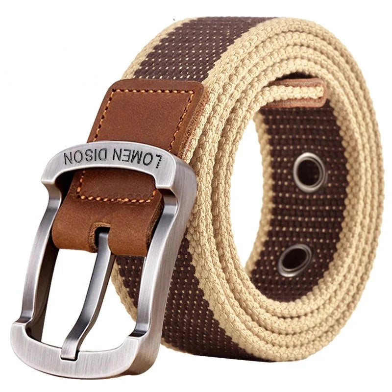 ceinture homme tissu