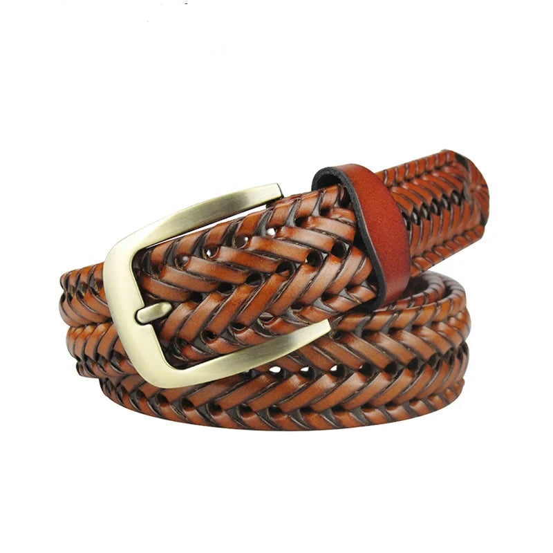 ceinture homme tressee