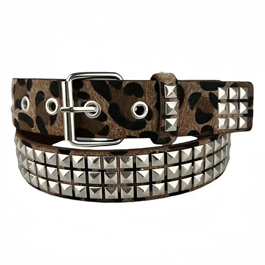 ceinture femme léopard