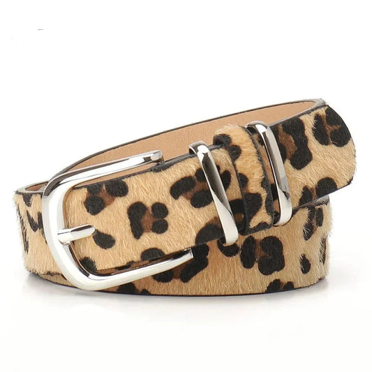 ceinture leopard femme