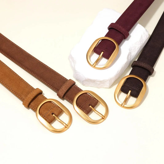 ceinture marron femme